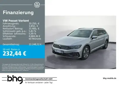 Second-hand VW Passat GTE 218 CP (160 kW) 2020 Argintiu Break