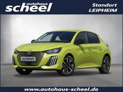 Neu Peugeot 208 Allure Turbo 101 PS (74 kW) 2026 Gelb Kleinwagen