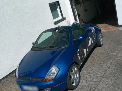 Brugt Ford StreetKa 95 HK (69 kW) 2005 Blå Cabriolet
