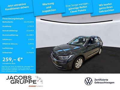 Gebraucht VW Tiguan Life 131 PS (96 kW) 2022 Grau SUV