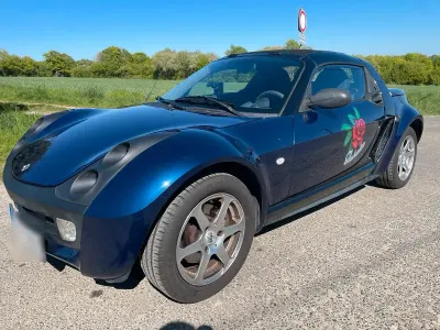Usata Smart Roadster 61 CV (44 kW) 2004 Blu Cabrio