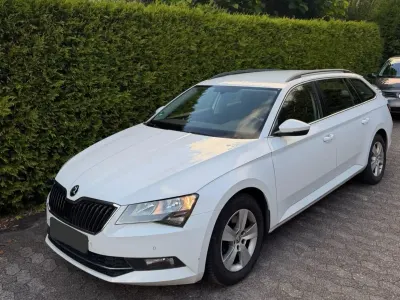 Gebraucht Skoda Superb 150 PS (110 kW) 2019 Weiß Kombi