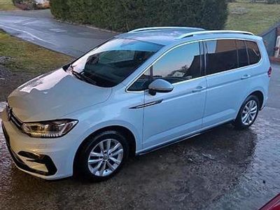 Gebraucht VW Touran R-line 179 PS (131 kW) 2018 Weiß Van / Kleinbus