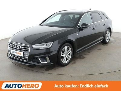 Second-hand Audi A4 S-Line 190 CP (139 kW) 2019 Negru Break