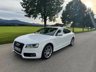 Gebraucht Audi A5 Sportback Ambiente 239 PS (175 kW) 2010 Weiß Kleinwagen