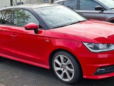 Usata Audi A1 Sportback S-Line 125 CV (91 kW) 2017 Rosso Utilitaria