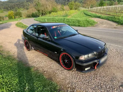 Usata BMW 323 170 CV (125 kW) 1997 Nero Coupé