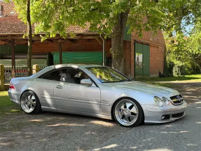 Brugt Mercedes CL600 500 HK (367 kW) 2004 Sølv Coupe