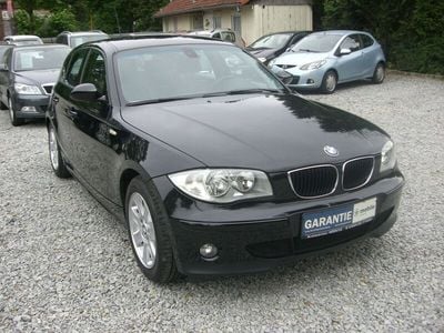 Gebraucht BMW 116 116 PS (85 kW) 2007 Schwarz Kleinwagen