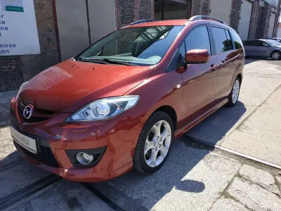 Gebraucht Mazda 5 Active 145 PS (106 kW) 2010 Rot Van / Kleinbus