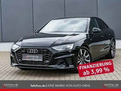 Używany Audi A4 S-Line 204 KM (150 kW) 2023 Czarny Sedan/Limuzyna