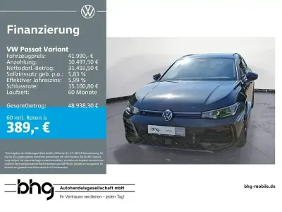 Gebraucht VW Passat R-line 193 PS (141 kW) 2025 Schwarz Kombi