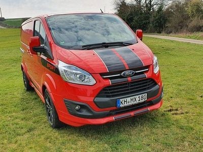 Gebraucht Ford Transit Custom Sport 155 PS (114 kW) 2015 Rot Van / Kleinbus