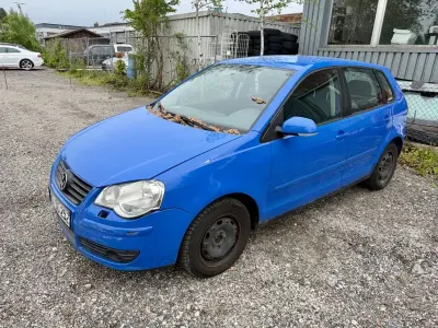 Gebraucht VW Polo Comfortline 80 PS (58 kW) 2008 Blau Kleinwagen