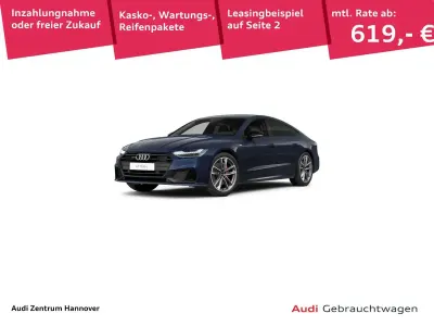 Gebraucht Audi A7 367 PS (269 kW) 2023 5u firmamentblau metallic Limousine