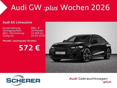 Gebraucht Audi A5 Ambiente 204 PS (150 kW) 2025 Mythosschwarz metallic Limousine