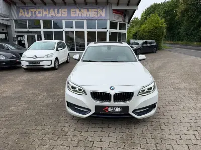 Gebraucht BMW 220 M Sport 184 PS (135 kW) 2015 Mineralweiss Coupé