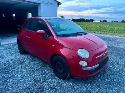 Gebraucht Fiat 500 Lounge 101 PS (74 kW) 2007 Rot Kleinwagen