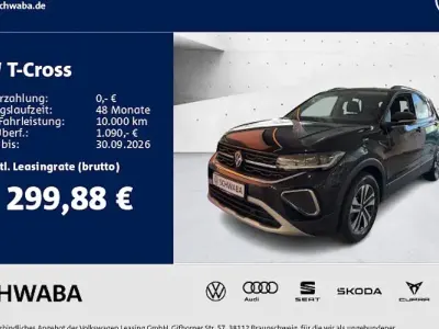 Neu VW T-Cross 150 PS (110 kW) 2026 Schwarz SUV
