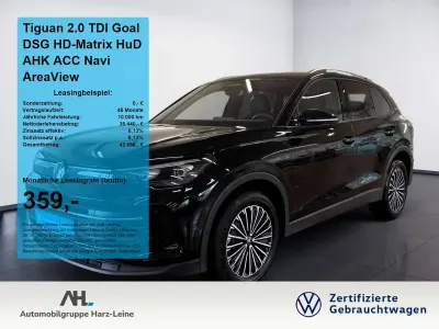 Gebraucht VW Tiguan Goal 150 PS (110 kW) 2025 Grenadillschwarz metallic SUV