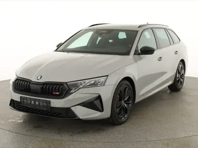 Neu Skoda Octavia RS 265 PS (194 kW) 2026 Stahl grau Kombi