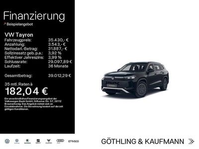 Gebraucht VW Tayron Life 150 PS (110 kW) 2025 Grenadillschwarz metallic SUV