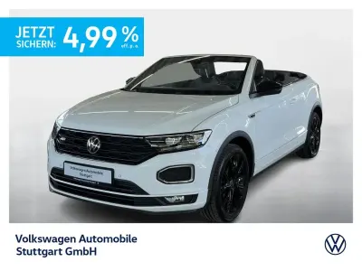 Gebraucht VW T-Roc Cabriolet R-line 150 PS (110 kW) 2022 Pure white/schwarz Cabrio