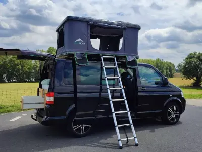 Gebraucht VW Multivan 96 PS (70 kW) 2007 Schwarz Van / Kleinbus