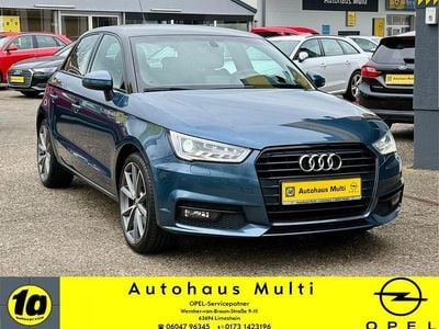 Gebraucht Audi A1 Sportback S-Line 125 PS (91 kW) 2016 Utopiablau Kleinwagen