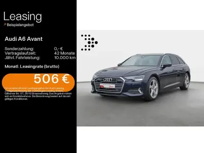 Gebraucht Audi A6 S-Line 299 PS (219 kW) 2022 Firmamentblau metallic Kombi
