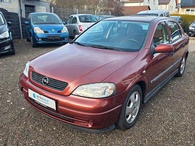 Gebraucht Opel Astra Edition 101 PS (74 kW) 2001 Braun Limousine