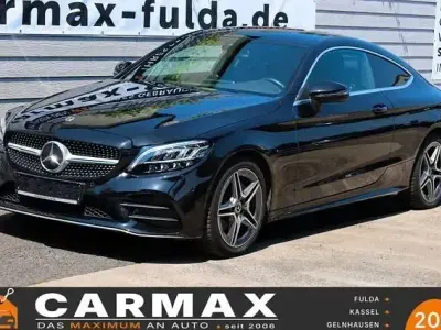 Gebraucht Mercedes C220 AMG line 194 PS (142 kW) 2022 Schwarz Coupé