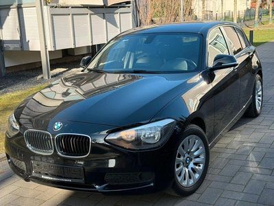 Gebraucht BMW 116 Sport Line 136 PS (100 kW) 2014 Schwarz Kleinwagen
