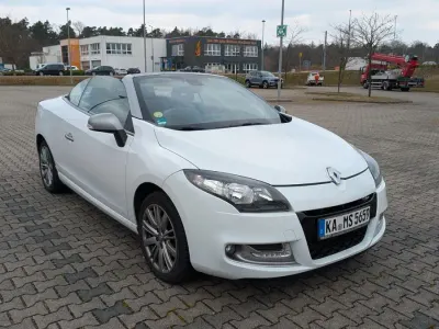 Brugt Renault Mégane Cabriolet Dynamique 131 HK (96 kW) 2013 Hvid Cabriolet