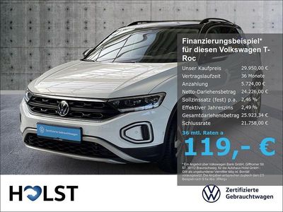Gebraucht VW T-Roc Goal 150 PS (110 kW) 2025 Weiß SUV