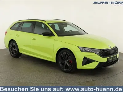 Neu Skoda Octavia RS 265 PS (194 kW) 2026 Mamba grün Kombi