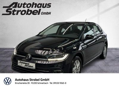 Gebraucht VW Polo Style 95 PS (69 kW) 2022 Deep black perleffekt Limousine