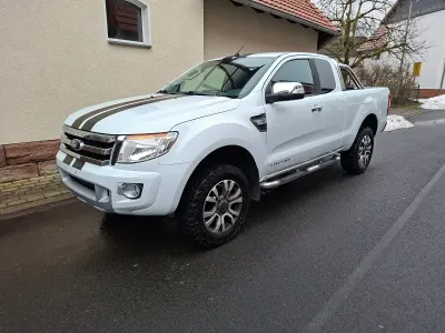 Gebraucht Ford Ranger Limited 150 PS (110 kW) 2014 Weiß Pickup