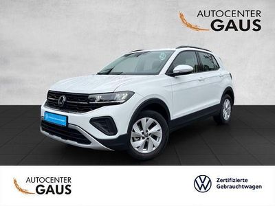 Gebraucht VW T-Cross Life 95 PS (69 kW) 2025 Weiß SUV
