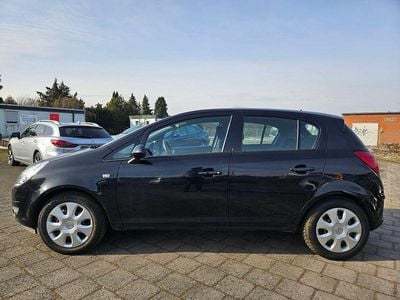 Gebraucht Opel Corsa Edition 80 PS (58 kW) 2010 Schwarz Kleinwagen