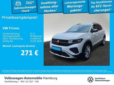 Weiß Gebraucht 2025 VW T-Cross Goal SUV | 23.620 € (Guter Preis)