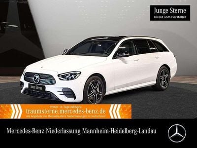 Polarweiß Gebraucht 2022 Mercedes E300 AMG Kombi | 37.990 € (Fairer Preis)