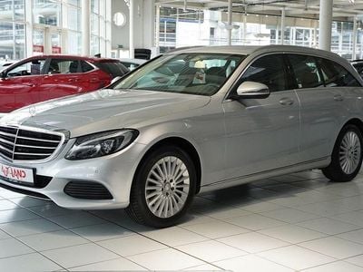 Silber Gebraucht 2015 Mercedes C220 Exclusive Kombi | 17.990 € (Guter Preis)