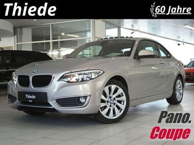 Second-hand BMW 220 Sport Line 184 CP (135 kW) 2015 Argintiu Coupe