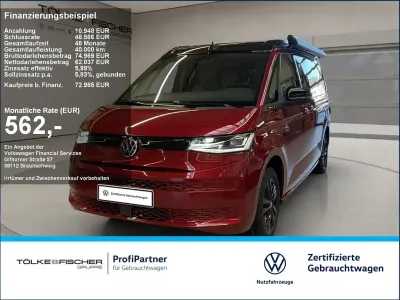 Gebraucht VW California Coast 150 PS (110 kW) 2025 Rot Van