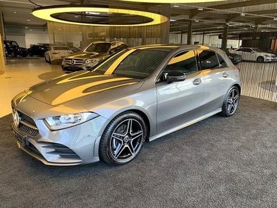 Usata Mercedes A200 AMG line 163 CV (119 kW) 2018 Grigio Berlina