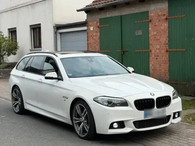 Gebraucht BMW 530 M Sport 258 PS (189 kW) 2014 Weiß Kombi