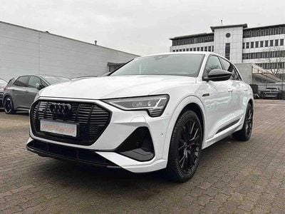 Gebraucht Audi e-tron Black Edition 300 kW (408 PS) 2022 Weiß SUV