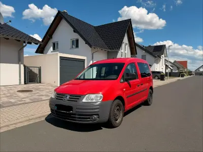 Gebraucht VW Caddy Life 105 PS (77 kW) 2007 Rot Van / Kleinbus