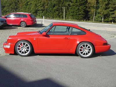 Gebraucht Porsche 911 Carrera 4 250 PS (183 kW) 1990 Indisch rot Coupé